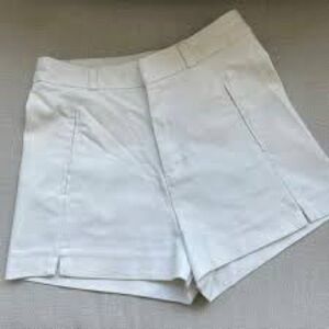 Estradivarius White Women's Bermudas